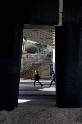 19 Déambulation Urbaine, homme dans la ville mars 2018 photo C Goussard pour la Metropole (5 sur 25)