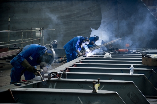 STX ST NAZAIRE, 2011, photo C Goussard pour le groupe Alpha-9